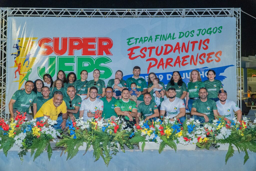  Cerimônia de abertura do Super JEPs 2024 reúne centenas de estudantes no Complexo Turístico de Parauapebas