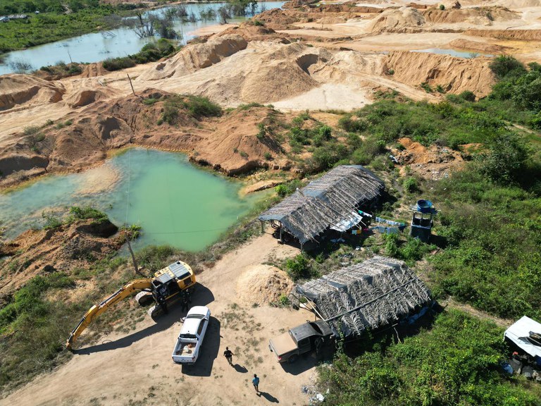  PF realiza a Operação Aurum Protectio para coibir crimes ambientais em São Félix do Xingu/PA